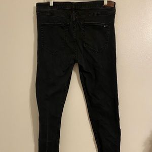 Black Hollister Ripped Jeans